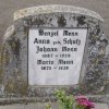Menn Wenzel 1836-1893 Schulz Anna 1836-1905 Grabstein
